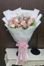 ช่อแบงค์พับดอกกุหลาบ-MA1003 - Image 4