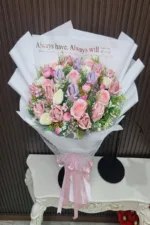 ช่อแบงค์พับดอกกุหลาบ-MA1003 - Image 2