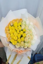 ช่อดอกกุหลาบเหลือง-YR1001 - Image 4