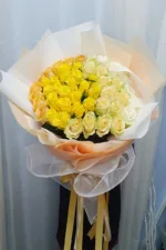 ช่อดอกกุหลาบเหลือง-YR1001 - Image 2