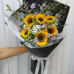 ช่อดอกทานตะวัน6ดอก