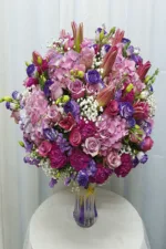 แจกันดอกไม้สดสีม่วง-VF1015 - Image 2