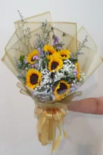 ช่อดอกทานตะวัน7ดอก