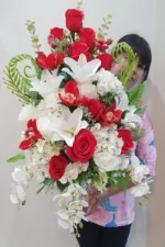 แจกันดอกไม้ประดิษฐ์-AL1014 - Image 2