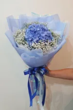 ช่อดอกไม้สดสีฟ้า-BF1009 - Image 3