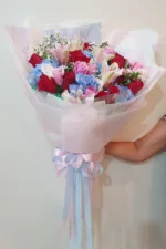 ช่อดอกไม้สดหลากสี-CF1003 - Image 2