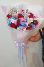 ช่อดอกไม้สดหลากสี-CF1003 - Image 4