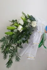 ช่อดอกไม้สดสีขาว-FW1001 - Image 3