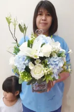 แจกันดอกไม้ประดิษฐ์-AS1002 - Image 2