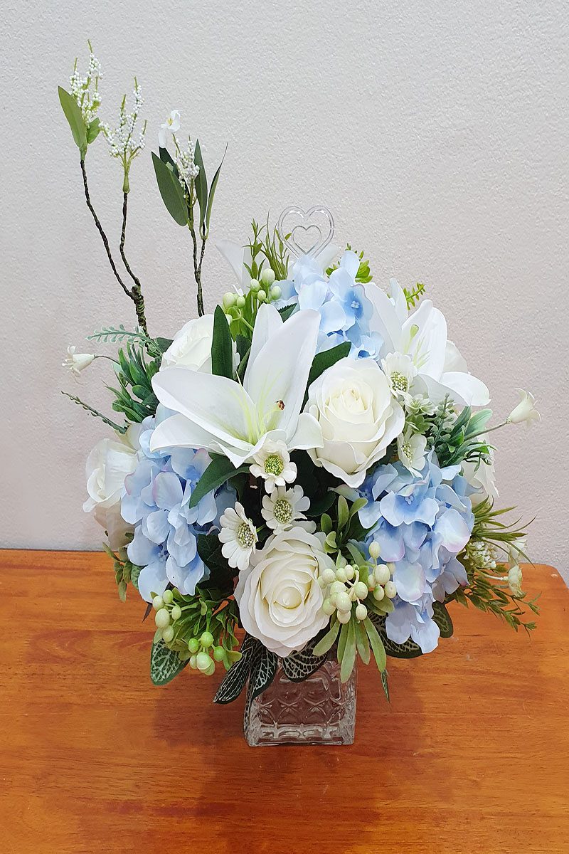 แจกันดอกไม้ประดิษฐ์ขนาดเล็ก แจกันดอกไม้ประดิษฐ์เล็ก