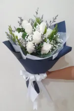 ช่อดอกกุหลาบขาว-WR1003 - Image 2