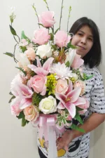 แจกันดอกไม้ประดิษฐ์-AM1002 - Image 2