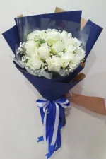 ช่อดอกกุหลาบขาว-WR1004 - Image 2