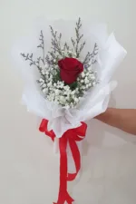 ช่อดอกกุหลาบดอกเดียว-SR1002 - Image 3