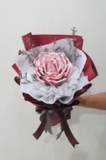 ช่อแบงค์ร้อยพับดอกใหญ่