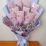 ช่อแบงค์ร้อยเรียง10 ใบ