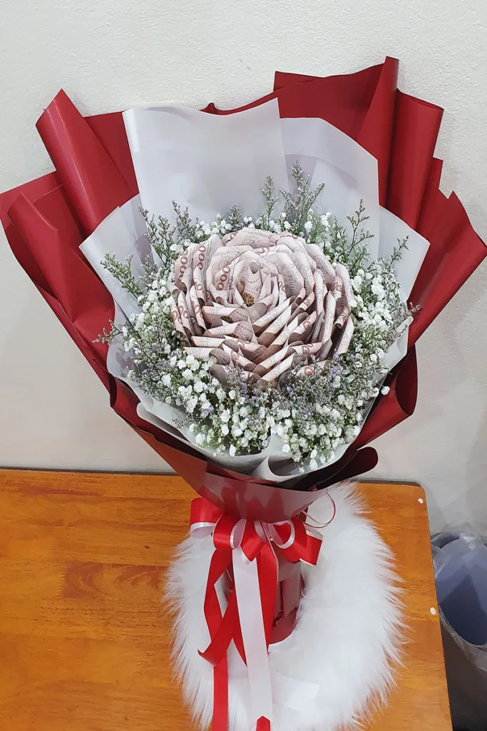 ช่อแบงค์พันพับดอกใหญ่