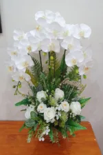 แจกันดอกกล้วยไม้ประดิษฐ์-AD1001 - Image 3