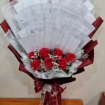 ช่อดอกไม้ประดิษฐ์ซองเปล่า