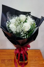 ช่อดอกกุหลาบขาว-WR1006 - Image 2