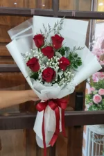 ช่อดอกกุหลาบแดง-RR1013 - Image 4