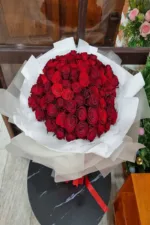 ช่อดอกกุหลาบแดง-RR1009 - Image 3