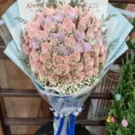 ช่อแบงค์ม้วนทำดอก50ดอก