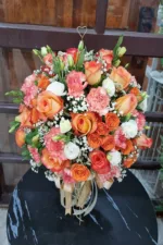 แจกันดอกไม้สีส้ม-VF1003 - Image 3