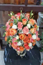 แจกันดอกไม้สีส้ม-VF1003 - Image 2