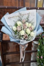 ช่อแบงค์พับดอกกุหลาบ-MA1012 - Image 2