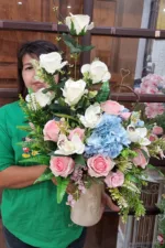 แจกันดอกไม้ประดิษฐ์-AM1008 - Image 3