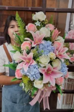 แจกันดอกไม้ประดิษฐ์-AM1009 - Image 2