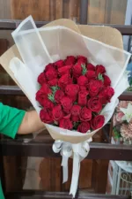 ช่อดอกกุหลาบแดง-RR1012 - Image 3