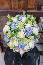 แจกันดอกไม้สดสีขาว-VF1034 - Image 5