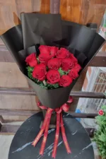 ช่อดอกกุหลาบแดง-RR1016 - Image 2