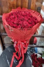 ช่อดอกกุหลาบแดง-RR1015 - Image 4