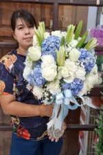 แจกันดอกไม้สด-FV1057 - Image 3