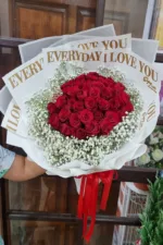 ช่อดอกกุหลาบแดง-RR1020 - Image 3