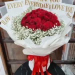 ช่อดอกกุหลาบแดง36ดอก