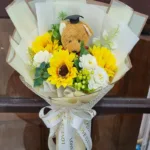 ช่อดอกไม้ประดิษฐ์ช่อปัจฉิม