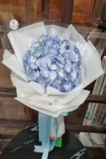 ช่อดอกไฮเดรนเยียฟ้า-BF1012 - Image 3