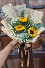 ช่อดอกทานตะวัน