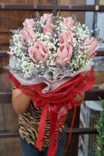 ช่อแบงค์พับดอกกุหลาบ-MA1013 - Image 4