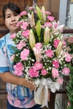 แจกันดอกไม้สด-VF1052 - Image 3