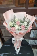 ช่อแบงค์พับดอกกุหลาบ-MA1014 - Image 2