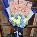 ช่อดอกไม้ปัจฉิม ช่อแบงค์