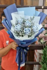 ช่อแบงค์พับดอกกุหลาบ-MA1016 - Image 3