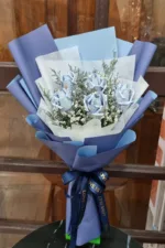 ช่อแบงค์พับดอกกุหลาบ-MA1016 - Image 2