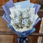 ช่อแบงค์50พับดอกกุหลาบ