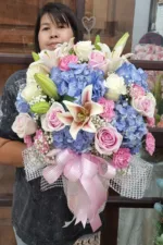 แจกันดอกไม้สด-FV1058 - Image 4